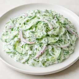 Salad: Cyprus – Αγγουρο-γιαούρτι σαλάτα με άνηθο ➤ Aggouro-giaourti salata me anitho