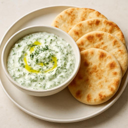 Appetizer: Greece – τζατζίκι ➤ Tzatziki (Cucumber Yogurt Dip)